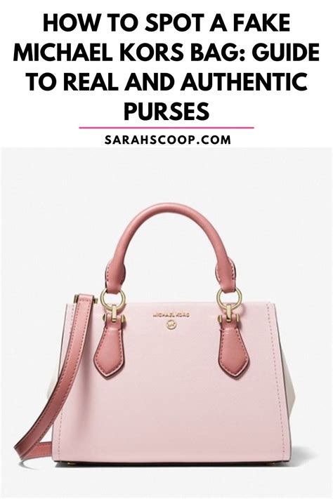 how to spot fake michael kors shoes|authenticate michael kors bag.